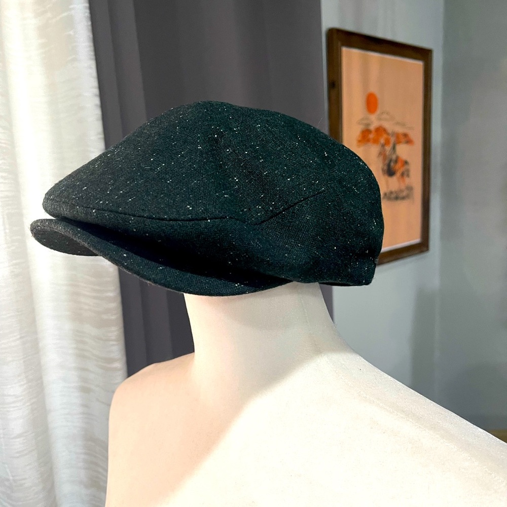Bailey of Hollywood breed tweed/wool flat cap scaly ivy cap (similar to Kangol)
